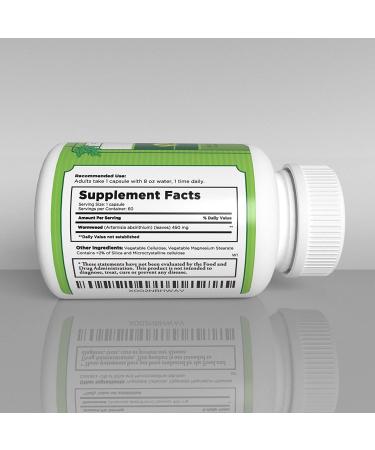 Wormwood & Artemisinin Intestinal Cleanse Supplement for Immune Strength & Energy - Buy Online on GoSupps.com