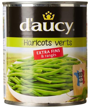 D'Aucy Extra fine & tidy green beans - 440g net drained box