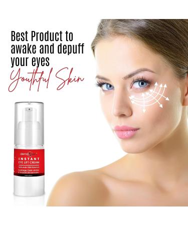 Dermaxgen Rapid Reduction Eye Cream - Peptide Advanced Formula | Anti Aging Serum for Under-eye Bags, Wrinkles, Dark Circles, Fine Lines & Crow's Feet | Instant Results - 20 Ml - Buy Online on GoSupps.com
