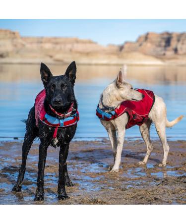 Kurgo Surf N Turf Dog Life Jacket XS - Tear-Resistant Reflective 2 Handles - Red | Best Shipping Worldwide - Buy Online on GoSupps.com