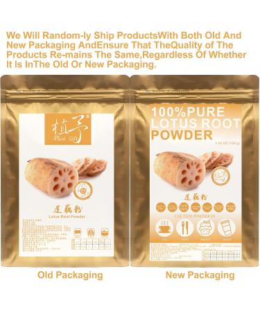 100% Pure Lotus Root Powder Poudre naturelle de lotus id ale pour les boissons avec saveur et saveur ajout es poudre non transg nique 100g / 3.25oz - Buy Online on GoSupps.com
