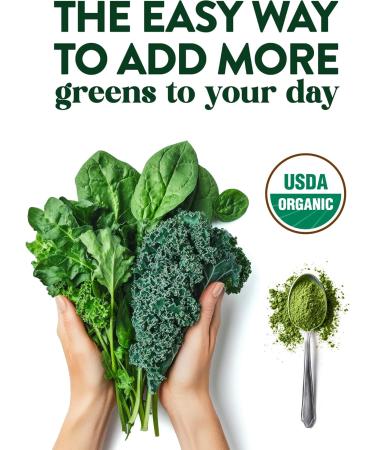 Nature's Truth Organic Greens Blend Powder | 20 Plus Superfoods | with Organic Spirulina Beet Root Digestive Enzymes & Prebiotics | Vegan Non-GMO & Gluten Free Supplement - Buy Online on GoSupps.com