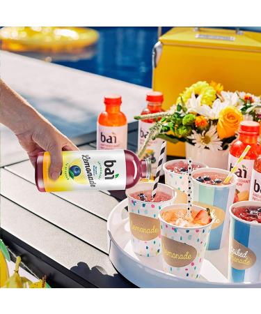 Bai Flavored Water Burundi Blueberry Lemonade - Antioxidant Infused 18oz Bottles (Pack of 12) - Buy Online on GoSupps.com