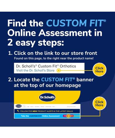 Dr. Scholl s Custom Fit Orthotics 3/4 Length Inserts | 5-in-1 All-Day Pain Relief for Feet Back Knees | Arch Support Insoles - FSA/HSA Eligible - Buy Online on GoSupps.com
