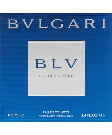 BVLGARI BLV Homme for Men 3.4 oz Eau de Toilette Spray 3.4 Fl Oz (Pack of 1) - Buy Online on GoSupps.com