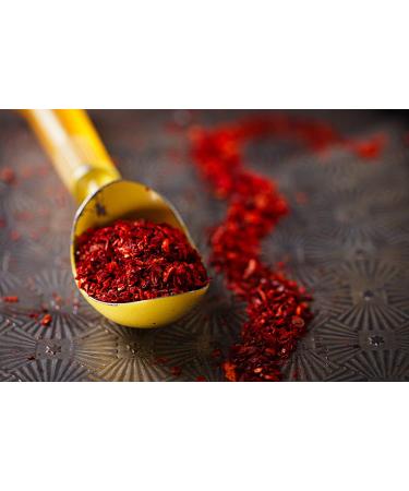 Cerez Pazari Aleppo Pepper 5.29 oz - Crushed Turkish Red Chili Pepper Flakes - Moderate Heat Middle Eastern Spice - Product of Turkey - Buy Online on GoSupps.com