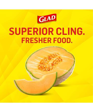 Glad ClingWrap Plastic Wrap - 200 Sq Ft Roll (Packaging May Vary) - Buy Online on GoSupps.com