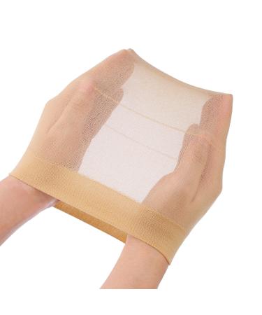 12 Pieces Natural Beige Nylon Wig Cap for Women & Men | Comfortable & Durable - Perfect for Wigs - International Shipping Available - Buy Online on GoSupps.com