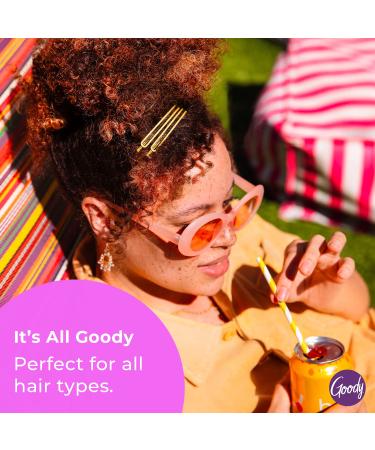 Goody Styling Hair Bobby Pins - 100 Count Black | Slideproof & Lock-In Place | Pain-Free Hair Accessories for Women & Girls - Buy Online on GoSupps.com
