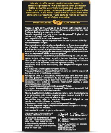 Cellini coffee capsules compatible with Nespresso* 100 pieces Coffee with sweet and fruity notes Nespresso* compatible capsules Cremoso - Buy Online on GoSupps.com