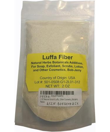 2 oz Natural Luffa Powder for Soap and Cosmetics | Exfoliant Scrub Additive - Buy Online on GoSupps.com