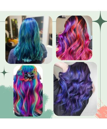 Buy Ugeat Purple Microring Extensions - Real Hair 60cm Smooth Colorful Micro Extensions - Buy Online on GoSupps.com