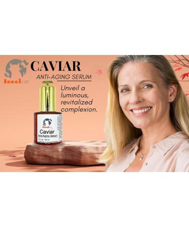 Luxury Caviar Anti-Aging Serum 1 oz | Hydrate Firm Reduce Wrinkles & Revitalize Skin - International Shipping Available - Buy Online on GoSupps.com
