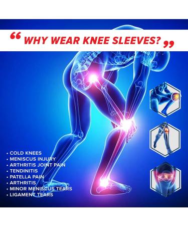 3D X-TYPE Knee Support - Copper Infused Compression Brace for Men & Women | Relieve Running Pain ACL Meniscus Tears & Arthritis - Buy Online on GoSupps.com
