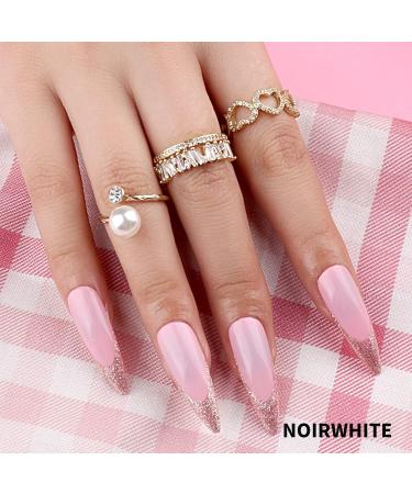 Noirwhite Gel Nail Polish Gold Glitter Gel Nail Polish Set Soak-Off UV LED 6 Colors Sparkly Gold Pink Brown Gel Polish Professional Starter Kit Salon DIY at Home Nail Art Manicure Decoration Gifts for Women Gold 1 - Buy Online on GoSupps.com