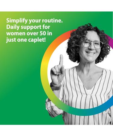 Rainbow Light Multivitamin for Women 50+ Vitamin C D & Zinc Probiotics Women s One 50+ Multivitamin Provides High Potency Immune Support Non-GMO Vegetarian 150 Tablets 150 Count (Pack of 1) - Buy Online on GoSupps.com