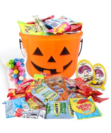 Halloween Care Package Gift Basket - 2 Lbs of Candy Treats, 55 Items Included - Buy Online on GoSupps.com