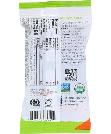 Probar Bolt Organic Energy Chews - Berry Blast 2.1 oz | Buy Online | International Shipping Available - Buy Online on GoSupps.com