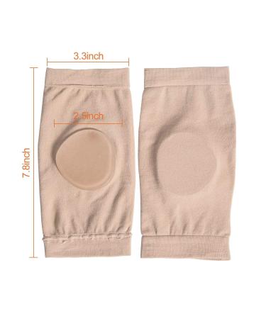 Povihome Ankle Bone Cushioning Sleeve with Gel Pads - Ideal for Running, Skating, and Athletic Footwear | 1 Pair - Buy Online on GoSupps.com