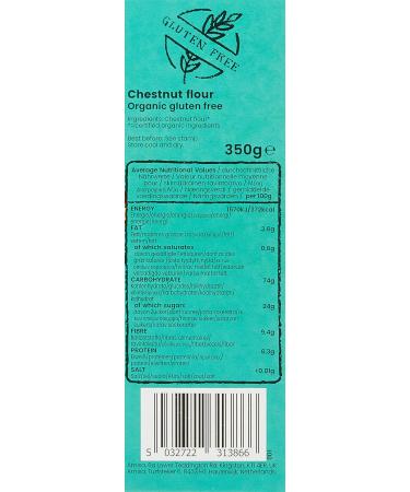 Amisa Organic Chestnut Flour 350g - Gluten Free, 1 Pack - Buy Online on GoSupps.com