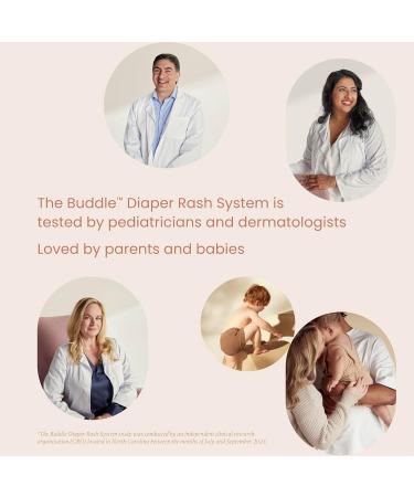 Bottom Buddy & Paddle Pal Kit - 20% Zinc Oxide Diaper Rash Cream & Silicone Spatula - Baby Skin Protection Gift Set - Buy Online on GoSupps.com