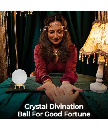 Large Clear Quartz Crystal Ball - Feng Shui & Metaphysical Gifts - Buy Online on GoSupps.com