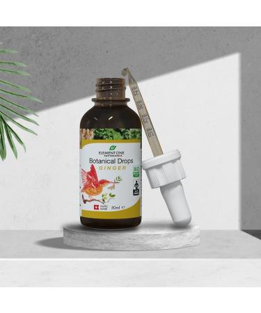 element one Natural Botanical Drops Ginger Support Digestive for Comprehensive Wellness, Support Immune System, Promote Inflammation Relief, and Enhance Blood Circulation (50ml) - Buy Online on GoSupps.com