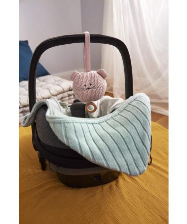 L SSIG Organic Cotton Baby Music Box - Good Evening Good Night | Little Chums Mouse Pink - International Shipping Available - Buy Online on GoSupps.com