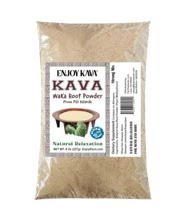 Noble Kava Powder (8 Oz Bag) Natural Kava Drink Powder Good for Relaxing from Fiji EnjoyKava.com - Buy Online on GoSupps.com