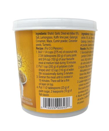 Aroy-D Gelbe Curry Paste 400g - Authentic Thai Flavors | Shop Now - Buy Online on GoSupps.com