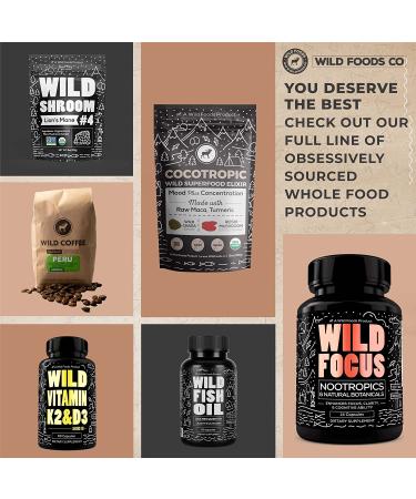 Wild Foods Organic Cocoa Butter Wafers 16oz | Raw Plant-Based Cacao Keto Discs | Vegan White Chocolate Chips - Buy Online on GoSupps.com