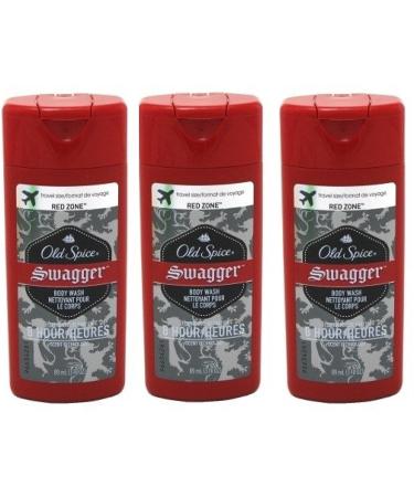 Old Spice Swagger Red Zone Body Wash Travel Size 3 Oz (Pack Of 3) - Buy Online on GoSupps.com