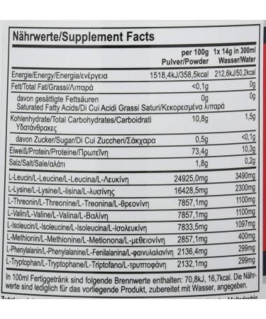 All Stars EAA Powder - Strawberry-Mango Flavor (400g) | International Shipping Available - Buy Online on GoSupps.com