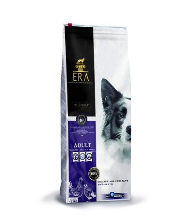 Era, ERA170912 Millennium Adult Medium and Large, Chicken and Pheasant, 12 kg