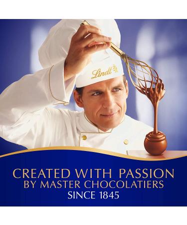 Lindt LINDOR Dark Chocolate Truffles - Smooth Melting Center - 25.4 oz, 60 Count - Gift Ready - 1.6 Pound Pack - Buy Online on GoSupps.com