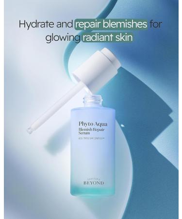 BEYOND Phyto Aqua Repair Face Serum - Vegan Korean Skincare for Clear & Hydrated Skin with Hyaluronic Acid & Niacinamide | 1.35 fl oz - Buy Online on GoSupps.com