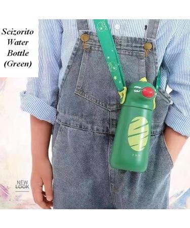 Scizorito Leak-Proof Straw Water Bottle - Portable & Crash Resistant TRITAN Cup - Healthy Silicone Mouth - BPA Free - Summer Essential (Green) - 9.5oz/13.5oz - Buy Online on GoSupps.com
