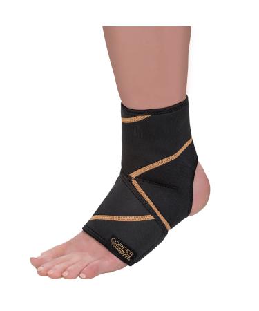 Copper Fit ICE Unisex Elbow Compression Sleeve Infused with Menthol and  CoQ10, Large/X-Large