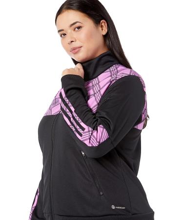 adidas Women's Tiro Track Jacket XL - Black/Pulse Lilac | Lightweight & Stylish - Buy Online on GoSupps.com