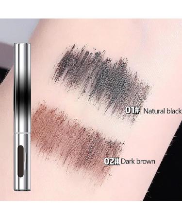 Arlio Iron Wand Mascara Vivavogue Lash 3D Curling Eyelash Iron Mascara Arlio Non-Smudging Mascara Waterproof Long Lasting Mascara Volume and Length (Brown 2pcs) - Buy Online on GoSupps.com