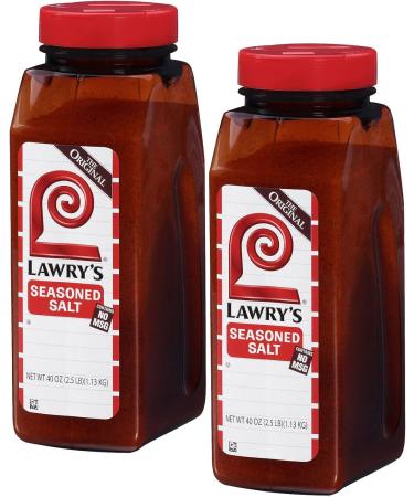  Lawry's Lawry's Seasoned Salt - 40oz Container (Pack of 2) - Buy Online on GoSupps.com