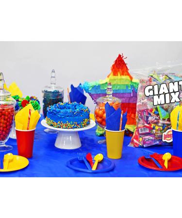 2lb Assorted Fun Size Bulk Candy Variety Pack | Individually Wrapped Pinata Stuffers & Giant Party Mix - Buy Online on GoSupps.com