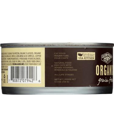 Castor & Pollux Organix Chicken & Liver Pأ¢tأ© Cat Food - 5.5 oz Organic Formula - Buy Online on GoSupps.com