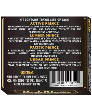 Solid Colognes Travel Variety Gift Set Sampler. Includes 1 chapstick size stick of each of our 4 famous scents. Best Gift Present for men men's 0.15 Ounce (Pack of 4) All Set - Buy Online on GoSupps.com