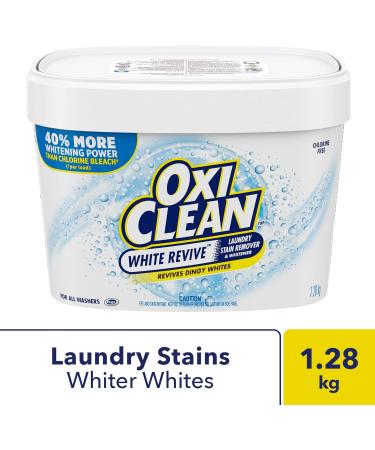 OxiClean White Revive Laundry Stain Remover Powder 1.28-kg & Versatile Stain Remover Powder For Household & Laundry 2.26-kg White Powder (1.28-kg) + Powder 2.26kg - Buy Online on GoSupps.com
