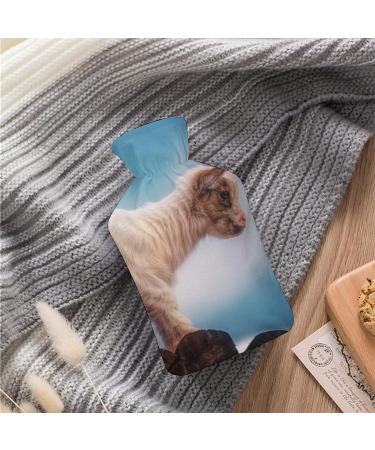 Fantasy Lamb Hot Water Bottle | Plush Cover Bed Warmer for Adults & Children | 26.5x15.3cm | International Shipping - Buy Online on GoSupps.com