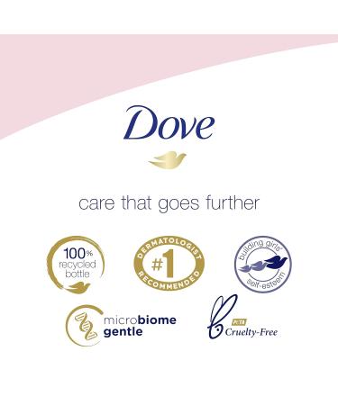 Dove Sulfate-Free Body Wash with Peony and Rose Oil, 100% Gentle Cleansers, Nourishing Skin Care - 22 Fl Oz x 4 - Buy Online on GoSupps.com