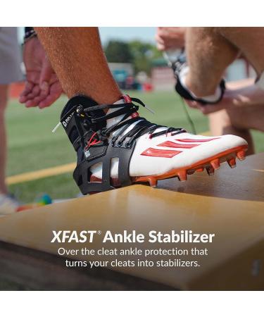 ARYSE XFAST Ankle Brace & Stabilizer - Ultimate Support for Football Soccer Lacrosse & Rugby - Small Frosted - Unisex - Buy Online on GoSupps.com