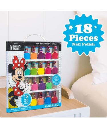 Disney Minnie Mouse Kinder Nail Polish Set | Non-Toxic & Removable | Best Birthday Gifts for Girls Age 3+ | Townley Girl - Buy Online on GoSupps.com