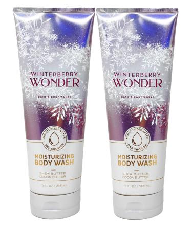 Bath & Body Works Winterberry Wonder - 2 pack - Moisturizing Body Wash